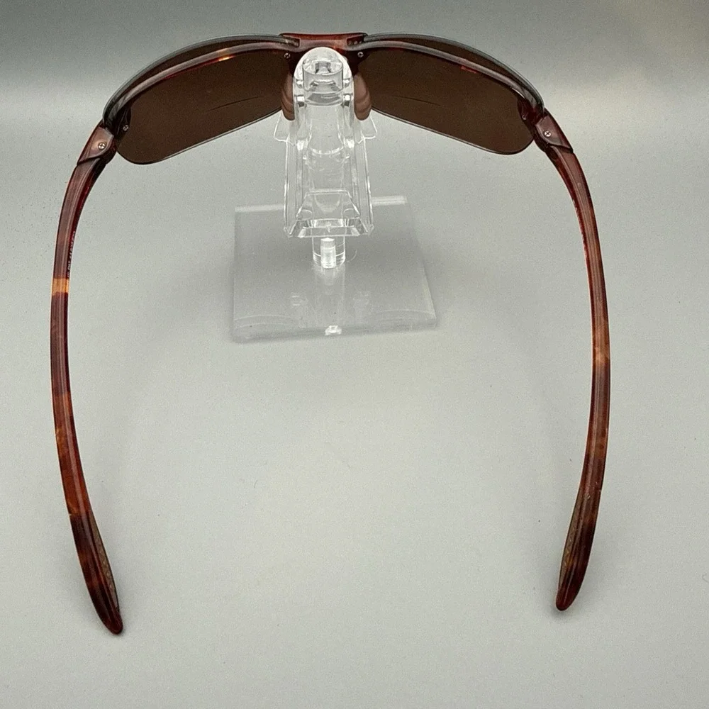 Maui Jim Wrap Copper/Bronze H805 10 25 Broken lense Sunglasses Parts Only!